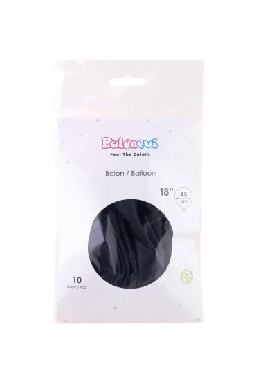 GoParty Balony lateksowe Pastel granat 45cm 10 szt