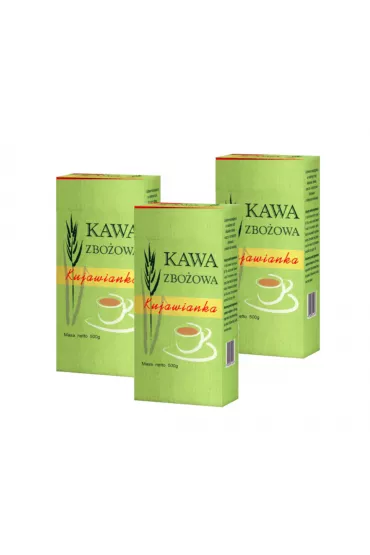 Delecta Kawa zbo�owa Kujawianka Zestaw 3 x 500 g