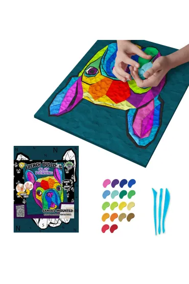 Panta Plast Zestaw do wyklejania plastelin� - Buldog
