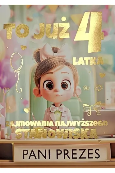 Yeku Karnet 3K Urodziny