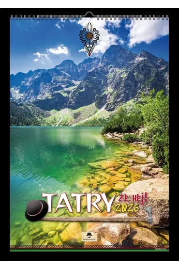 Kalendarz 2026 �cienny A3 V.1 Tatry, �e hej!