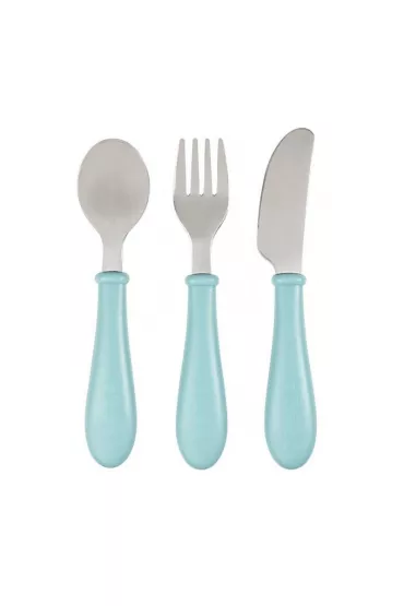 Beaba Sztuce ze stali nierdzewnej Airy Green 12 m+