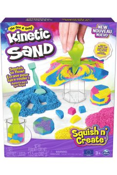 Kinetic Sand - Zgniataj i twrz Spin Master