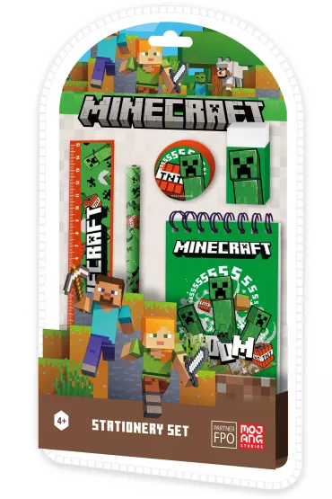 KIDS EUROSWAN Zestaw pi�mienniczy Minecraft 5 element�w MC00038