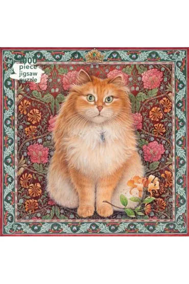 Puzzle 1000 el. Kot Blossom Lesley Anne Ivory Flame Tree