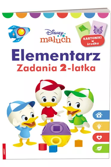 Disney maluch. Elementarz. Zadania 2-latka *
