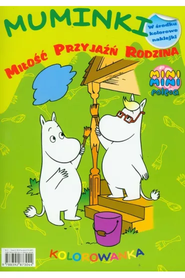 Muminki Mi�o�� przyja�� rodzina Kolorowanka