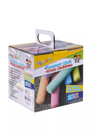 Kreda chodnikowa GIMBOO XXL w pude�ku 20 szt.