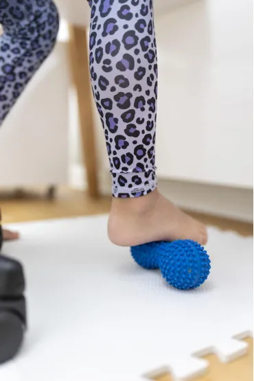 Tullo Fizjo Spiky Massage Wa�ek do masa�u czerwony 15,5 cm