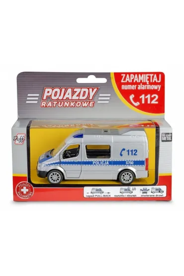 Pojazd ratunkowy - Policja Daffi