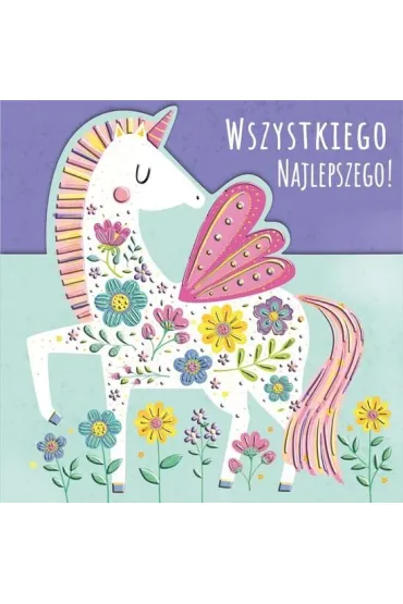 Henry Karnet KW wycinany Urodziny - Pegaz