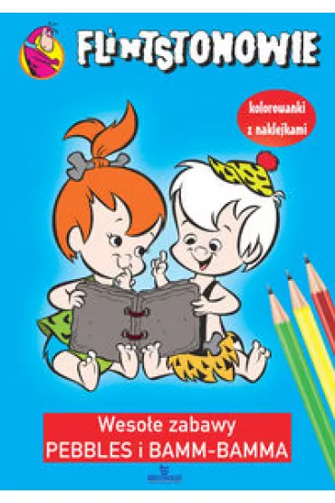Flintstonowie Weso�e zabawy Pebbles i Bamm-Bamma *