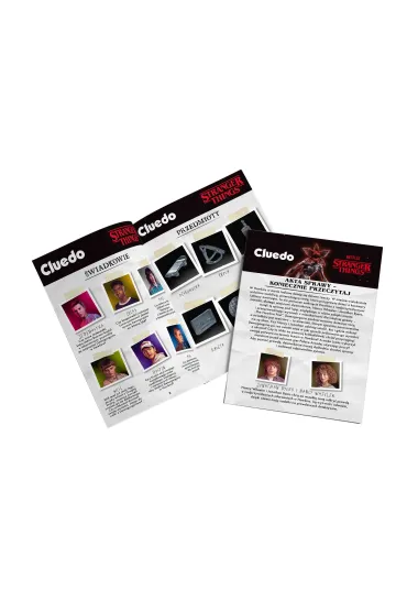 Gra CLUEDO Stranger Things Winning Moves
