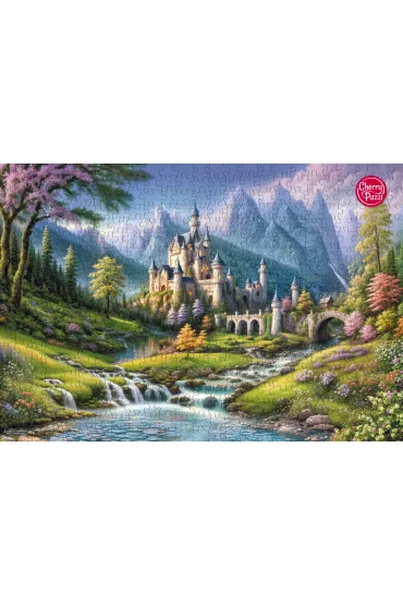 Puzzle 500 el. Fairy Castle CherryPazzi