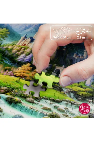 Puzzle 500 el. Fairy Castle CherryPazzi