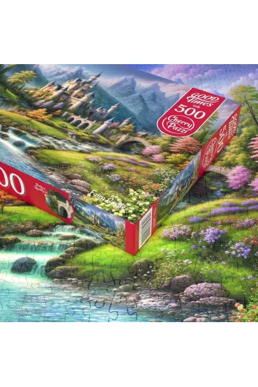 Puzzle 500 el. Fairy Castle CherryPazzi