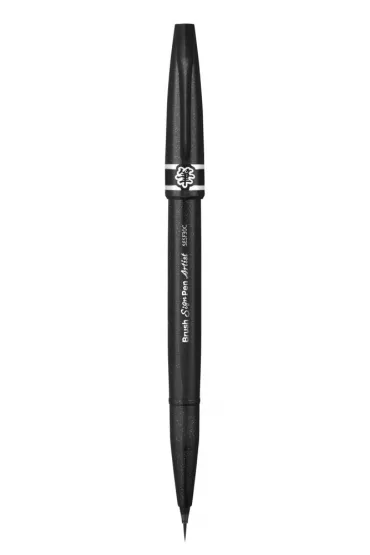 Pentel Precyzyjny p�dzelek do kaligrafii SESF30 czarny
