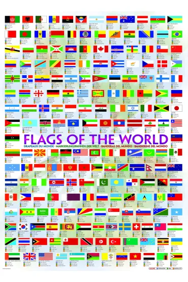 Puzzle 1000 el. Flagi �wiata Eurographics