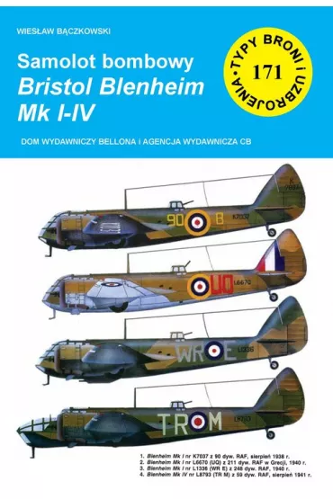 Samolot bombowy Bristol Blenheim Mk I-IV (TBiU 171) - Wies�aw B�czkowski