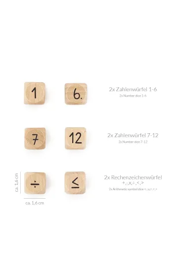 Ddrewniane ko�ci nauka liczenia 956408 Trendhaus