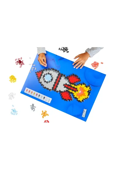 Puzzle By Numbers 500 el. Rakieta Plus-Plus