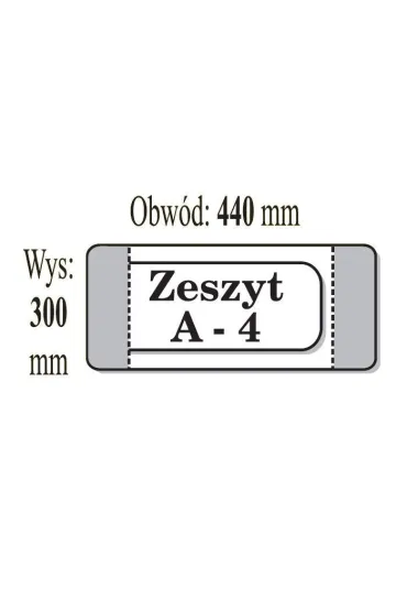 Iks Ok�adka zeszytowa A4 50 szt.