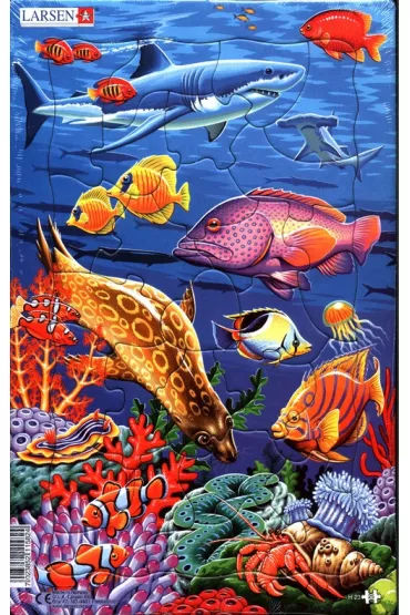 Puzzle 25 el. Rafa koralowa Larsen