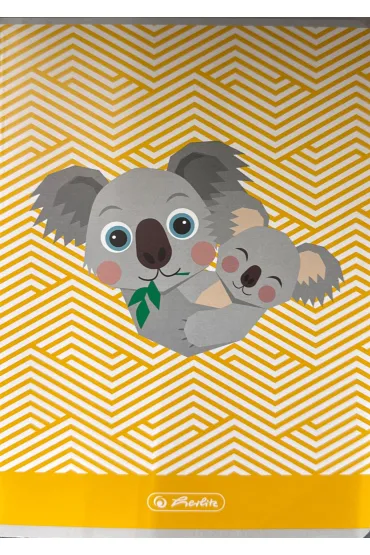 Herlitz Zeszyt A5 Cute Animals trzy linie 32 kartki