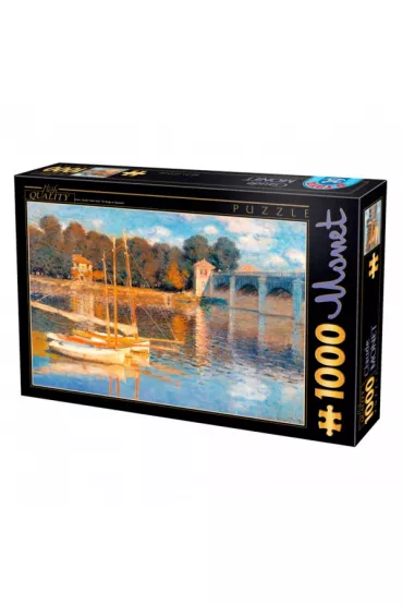 Puzzle 1000 element�w. Claude Monet, Most w Argenteuil