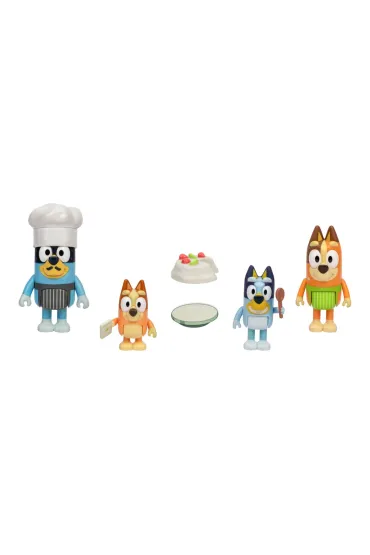 Bluey Figurka Czas na deser 4-pak