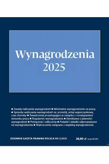 Wynagrodzenia 2025 DGP Poleca 3/2025