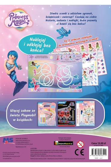 Playmobil Princess Magic. Przyklejam Odklejam