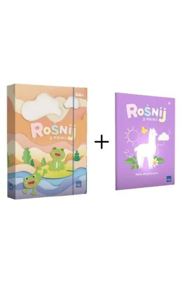 Superpakiet Ro�nij z nami. Poziom A i A+ +Zeszyt..