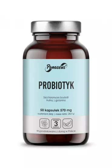 Panaseus Probiotyk Suplement diety 50 kaps.