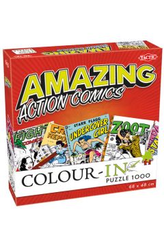 Puzzle do kolorowania 1000 el. Action Comics Color-In Tactic