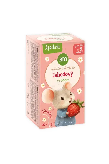 Apotheke Herbatka bajkowa dla dzieci - dzika r�a, rokitnik i truskawka 20 x 1,5 g Bio