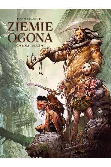 Bia�e Twarze. �wiat Akwilonu. Ziemie Ogona. Tom 2 - Nicolas Jarry