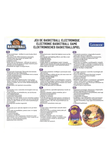 Elektroniczna gra w koszyk�wk� Lexibook JG910
