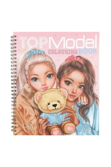 Kolorowanka Team Teddy Top Model z pluszow� aplikacj� Misia 13210A
