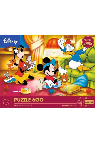 Puzzle 600 el. Myszka Miki i Przyjaciele Disney Trefl