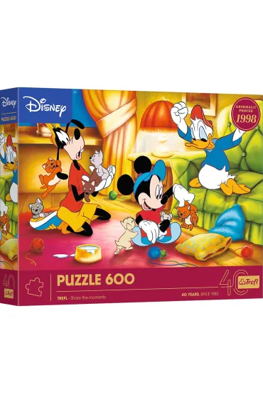 Puzzle 600 el. Myszka Miki i Przyjaciele Disney Trefl