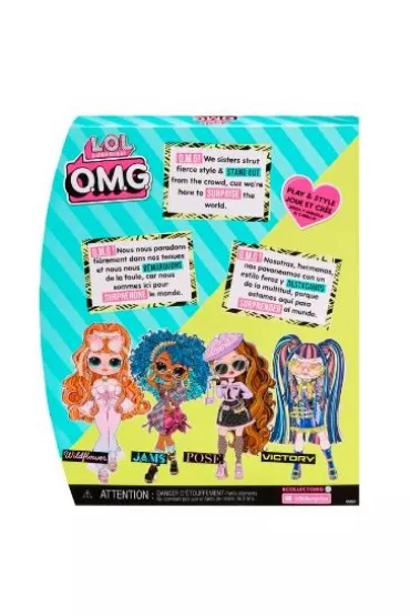 LOL Surprise OMG Core Doll Lalka Victory + modowe akcesoria 591504 Mga Entertainment