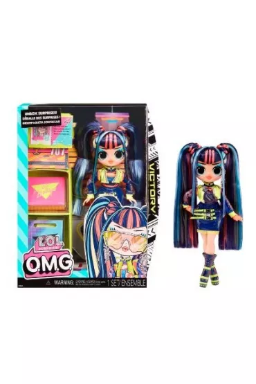 LOL Surprise OMG Core Doll Lalka Victory + modowe akcesoria 591504 Mga Entertainment
