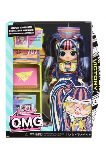 LOL Surprise OMG Core Doll Lalka Victory + modowe akcesoria 591504 Mga Entertainment