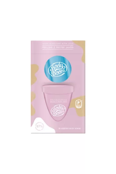 Body Boom Body Scrub peeling do cia�a z Pestek Jag�d 100 g