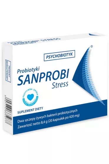 Sanprobi Stress probiotyki suplement diety 20 kaps.