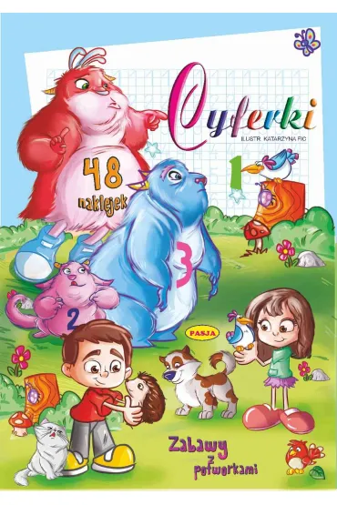 Cyferki zabawy z potworkami - Katarzyna Fic