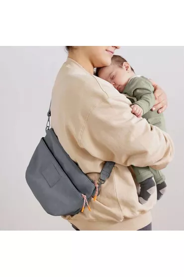 Lassig Green Label Torba nerka dla mam Bum Bag anthracite