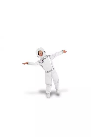 PartyDeco Str�j astronauta bia�y rozm. 116-128cm