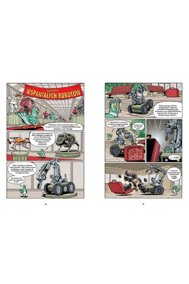 Roboty i drony - dawno temu, teraz i w przysz�o�ci. Naukomiks - Scott  Mairghread